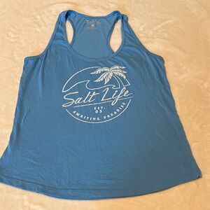 Salt Life Ocean Blue Women's Tank Top